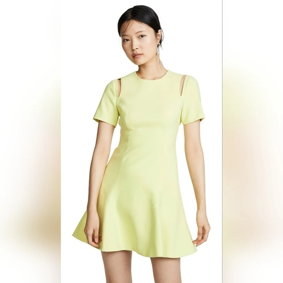 CINQ a Sept Alyssa Dress in Lemongrass - Size 2 - Picture 1 of 16